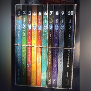 39 clue full series, 10 books